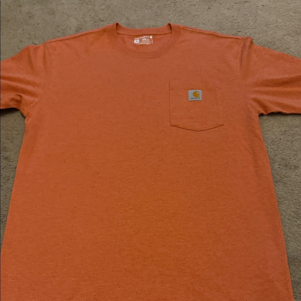Carhartt Orange Short Sleeve Tee